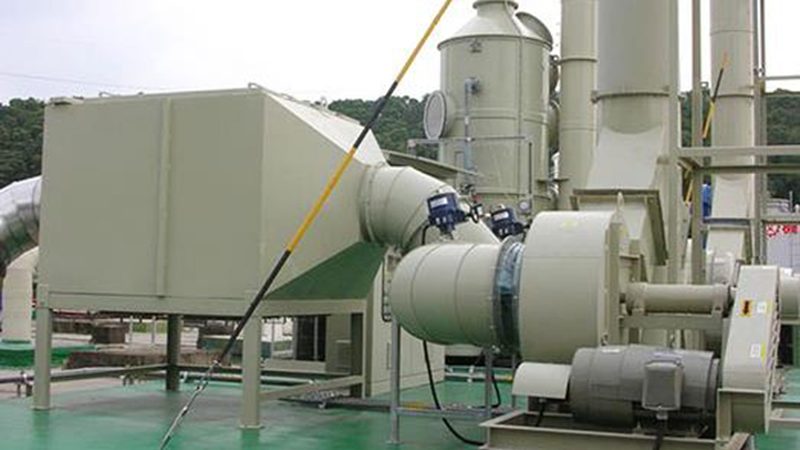 酸雾喷淋塔：环保设备中的“空气净化器